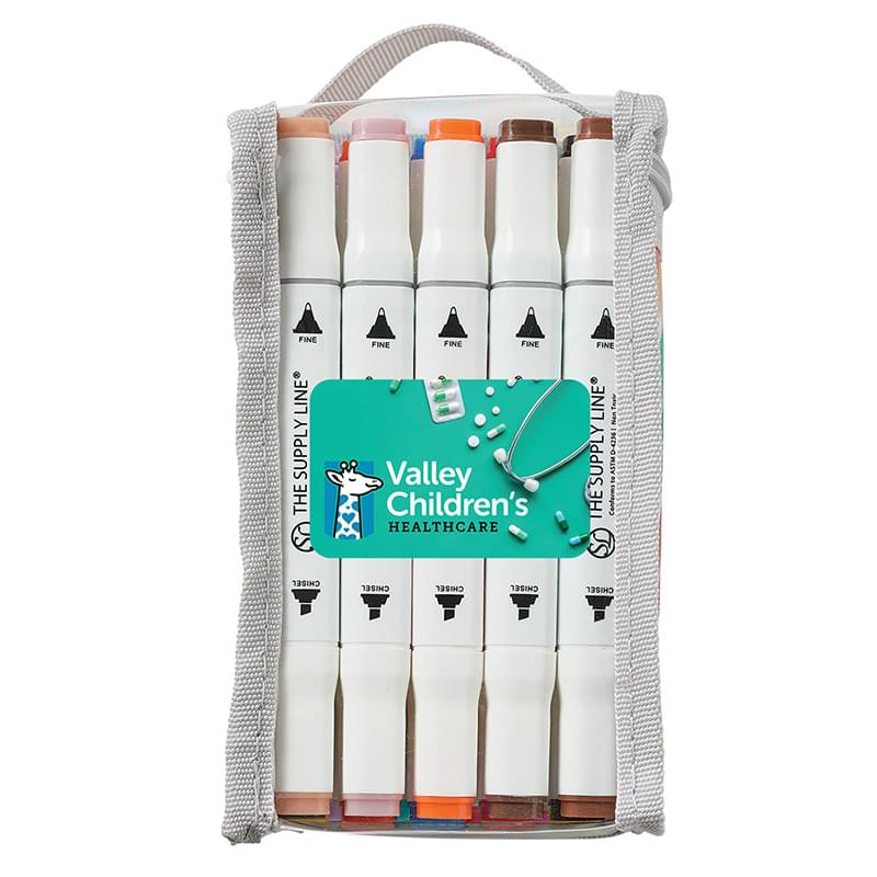 SUPPLY LINE® DUAL TIP MARKERS SET