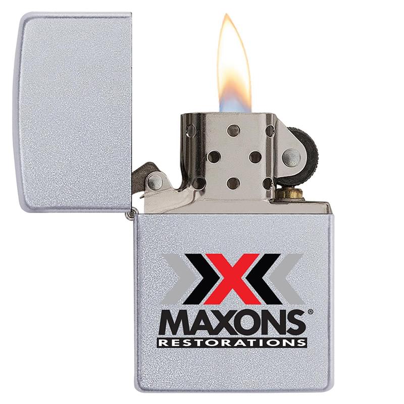 Zippo satin chrome