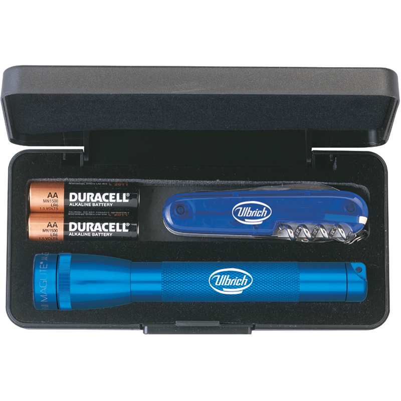 AA Mini Mag-Lite® with Victorinox® Spartan