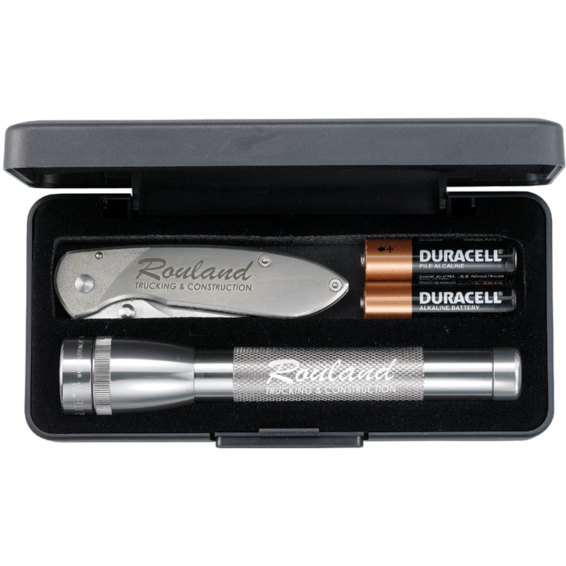 AA Mini Mag-Lite with BuckNobleman Knife