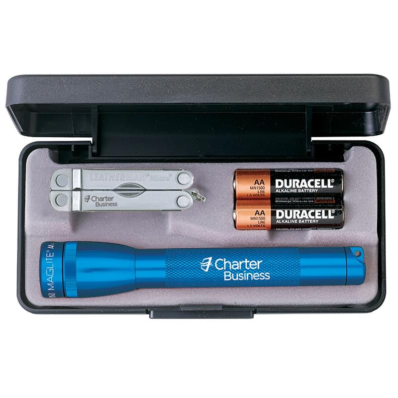 AA Mini Maglite® Flashlight w/Leatherman® Micra® Tool