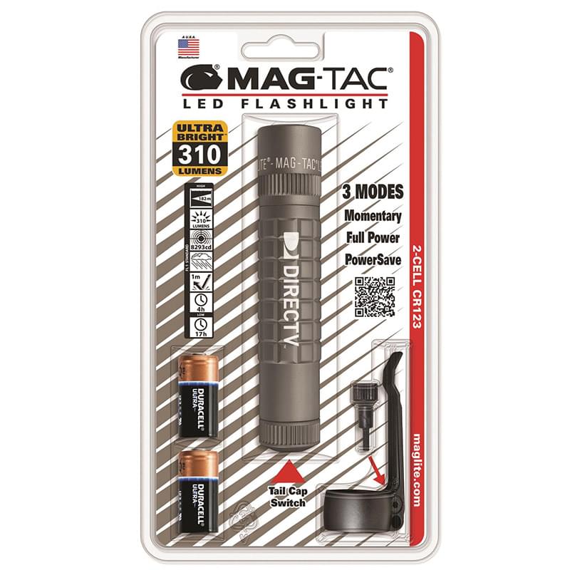 Maglite&reg; Mag-Tac&reg; LED Flashlight - Plain Edge
