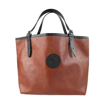 Duluth Pack&trade; Bison Leather Market Tote