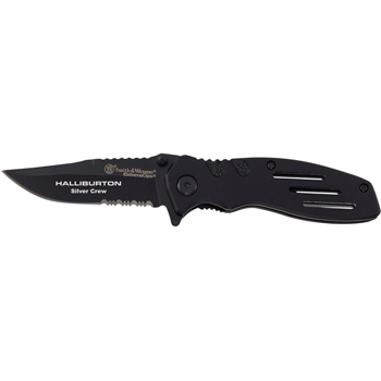Smith & Wesson&reg; Extreme OPS Half Serrated Pocket Knife